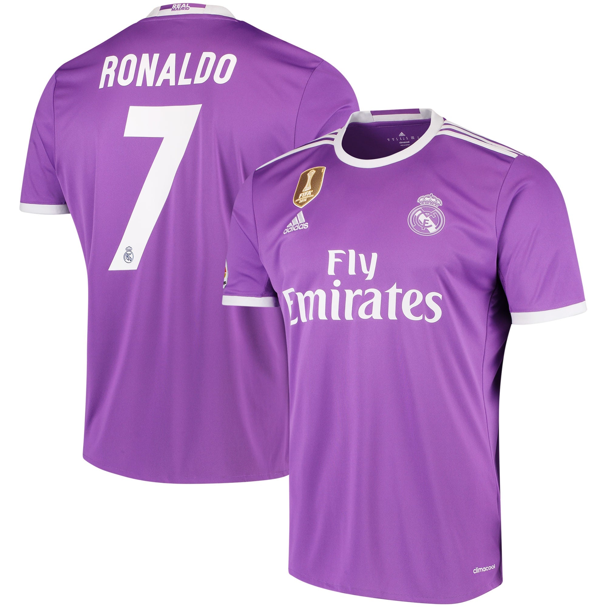 RONALDO #7 Real Madrid Away 2016/17