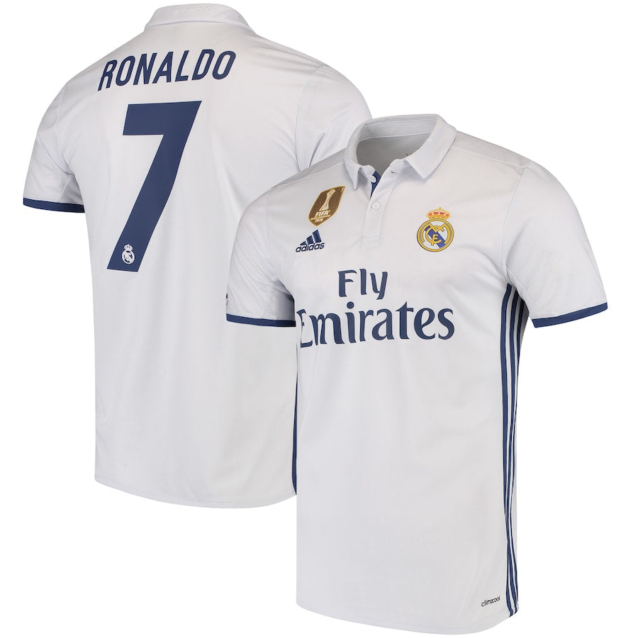 RONALDO #7 Real Madrid Home 2016/17