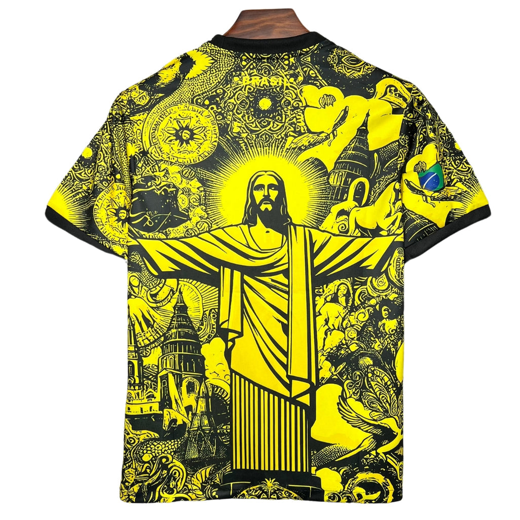 Brazil Yellow Special Lord Jesus Christ Jersey 23/24