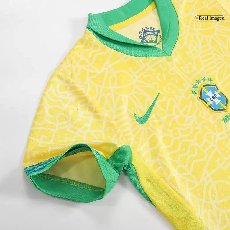 Brazil Home Jersey 24/25 Copa America 2024 - Kids