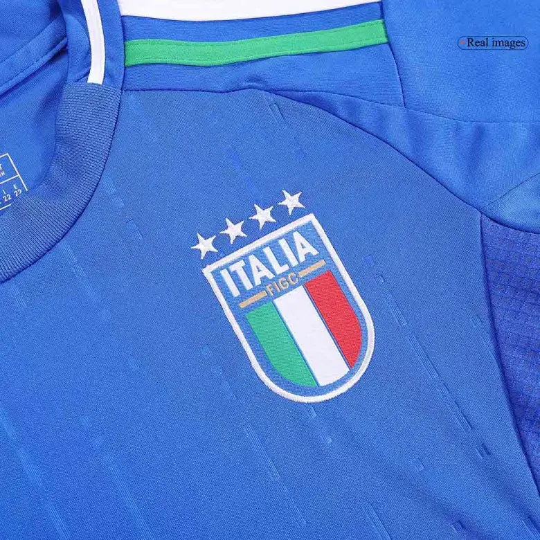 Italy Home Jersey 24/25 Euro 2024 - Kids