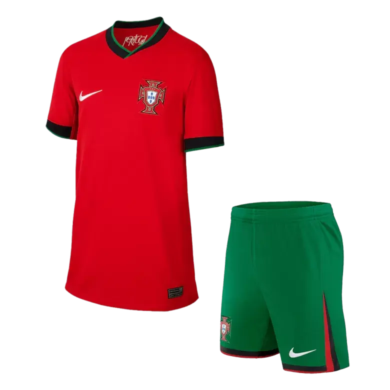 Portugal Home Jersey 24/25 Euro 2024 - Kids