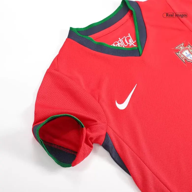 Portugal Home Jersey 24/25 Euro 2024 - Kids