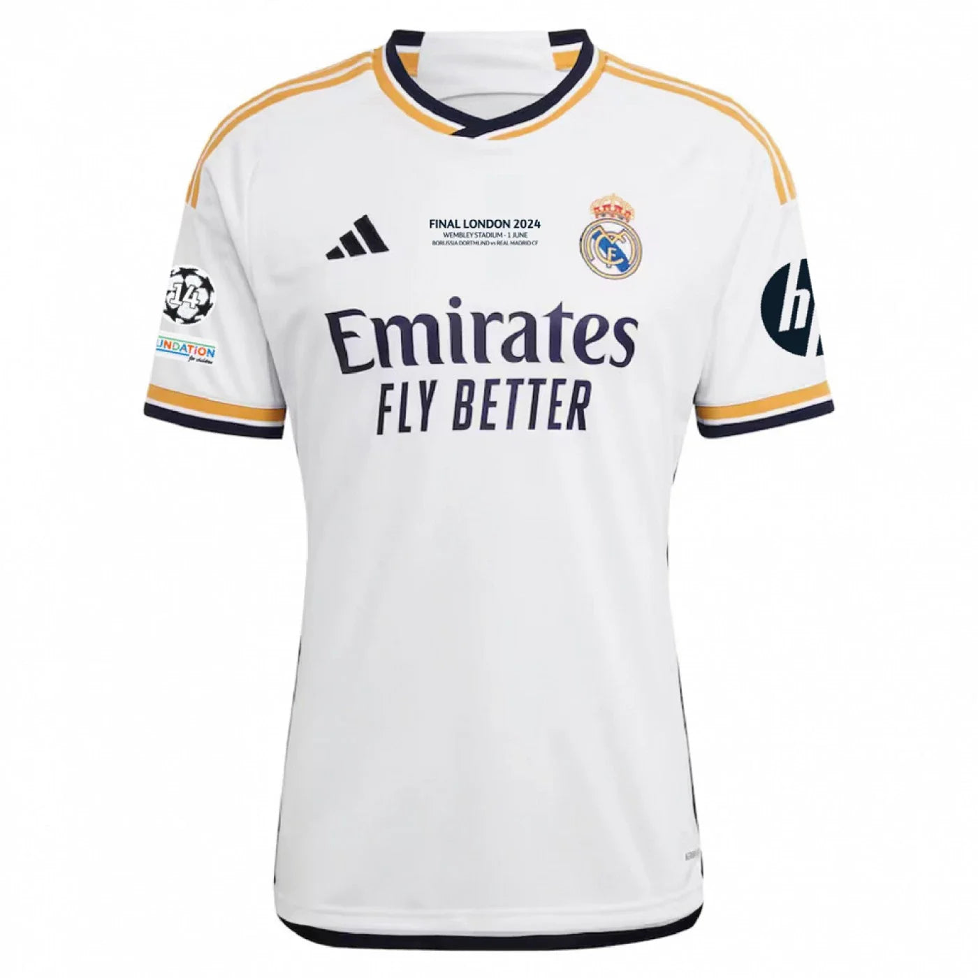 Real Madrid Home Jersey 23/24 Champions League Final