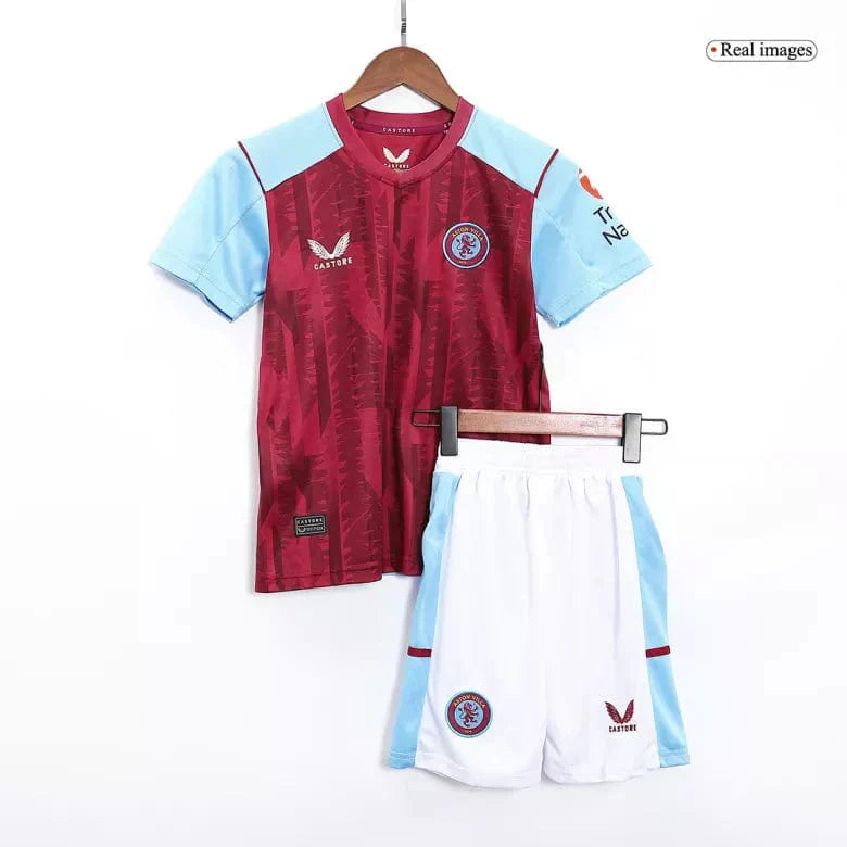 Aston Villa Home Kit 2023/24 - Kids