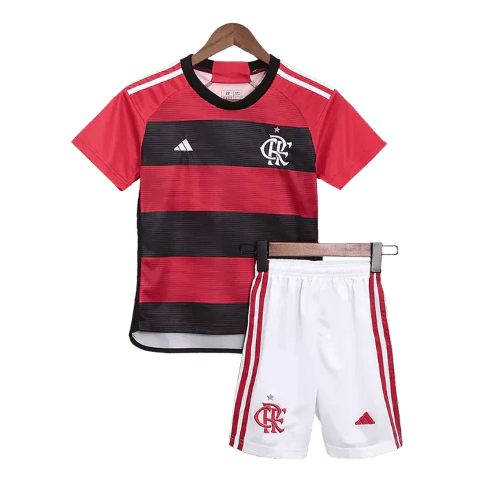 CR Flamengo Home Jersey Kit 23/24 -Kids