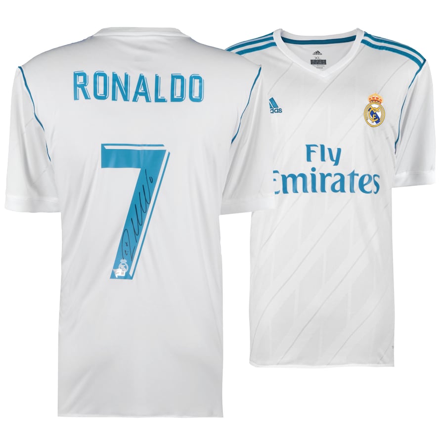 RONALDO #7 Real Madrid Home 2017/18