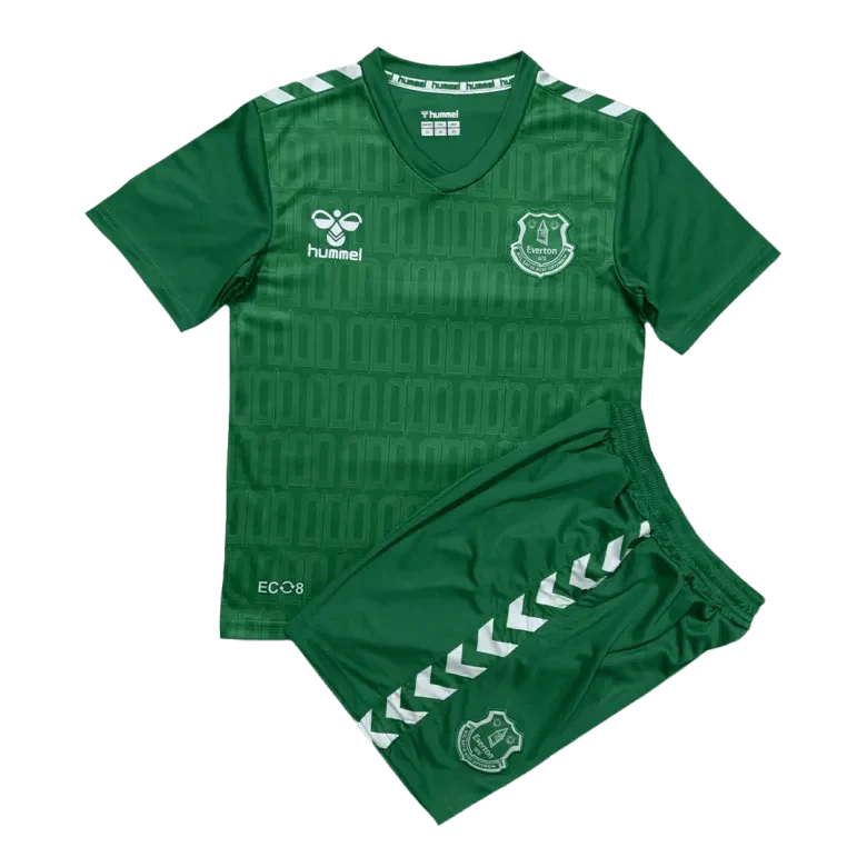 Everton Goalkeeper Green Kit 2023/24 - Kids