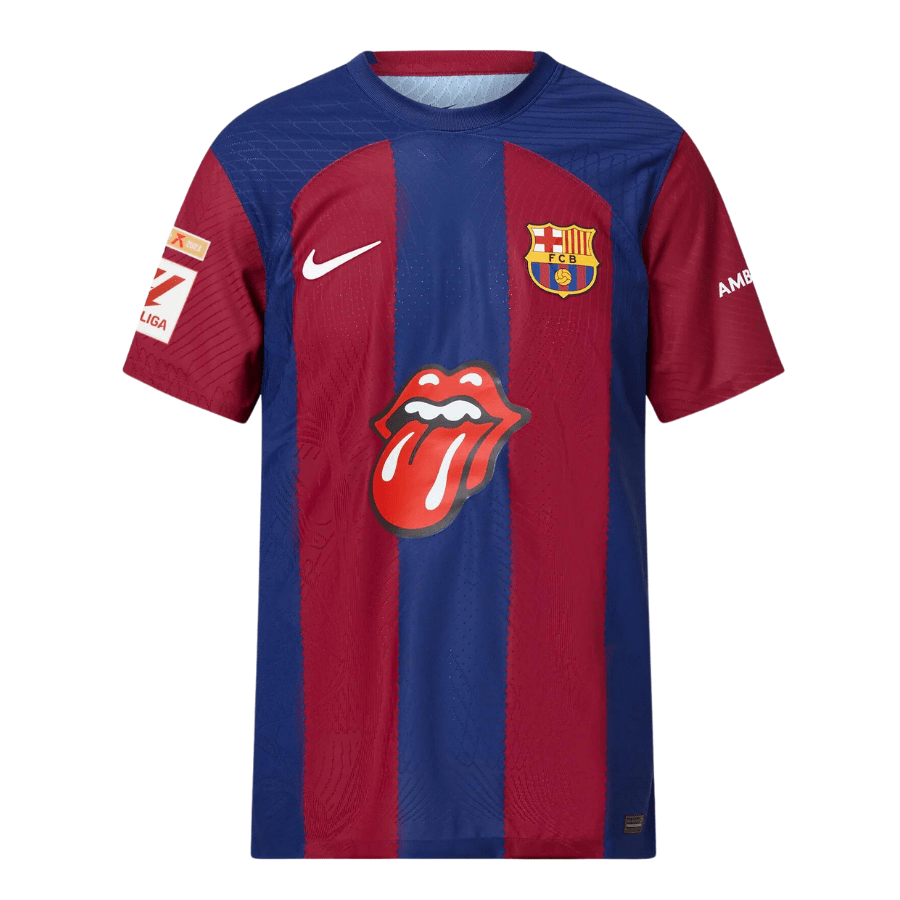 FC Barcelona Home Jersey 23/24 Rolling Stones LIMITED EDITION