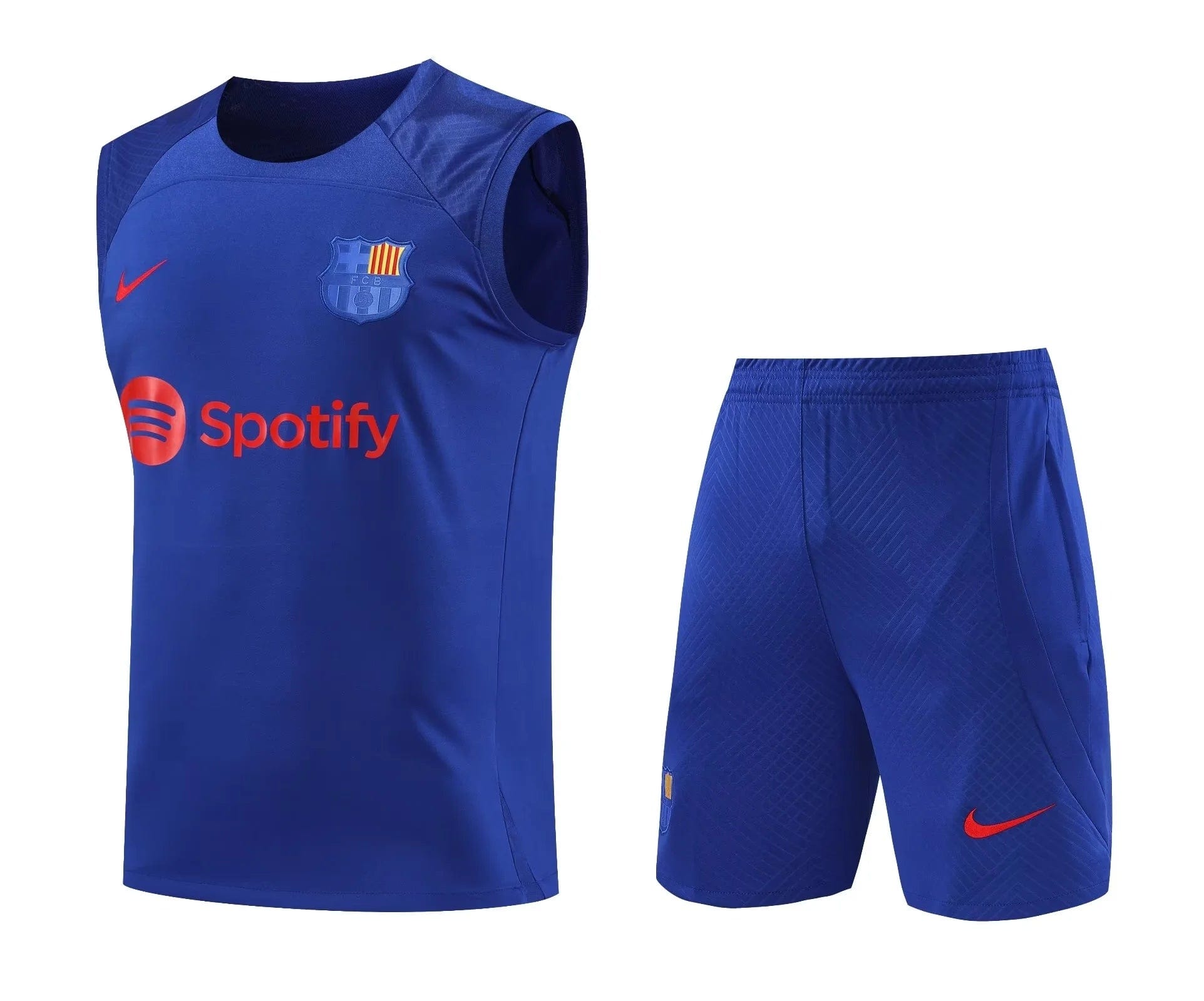 FC Barcelona Sleeveless Training Kit 23/24 - Blue