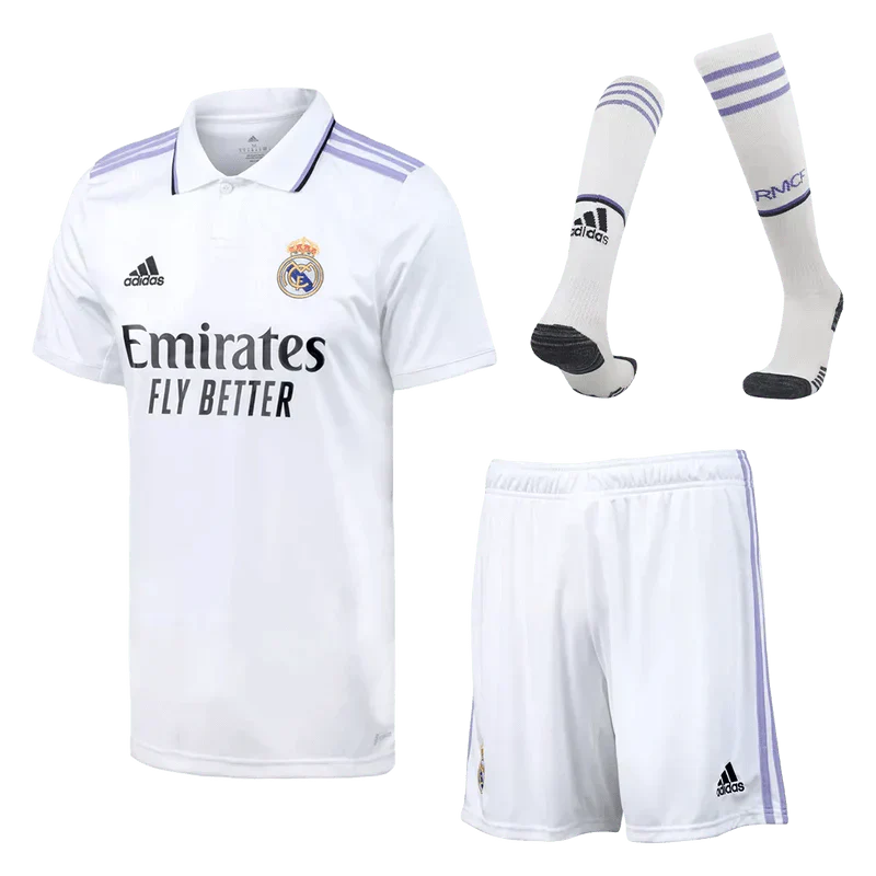 Real Madrid Home Jersey 22/23 Full Kit