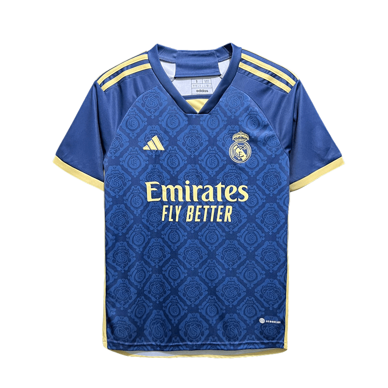 Real Madrid Stripes Pre-Match Training Jersey 23/24