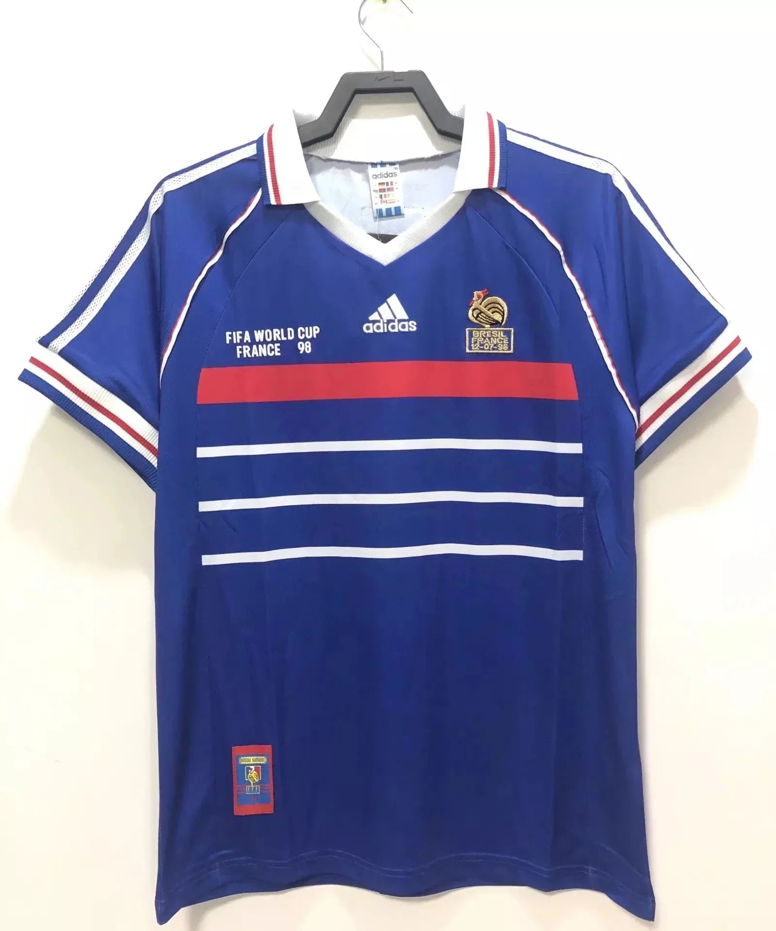Retro France World Cup 1998 Home Jersey