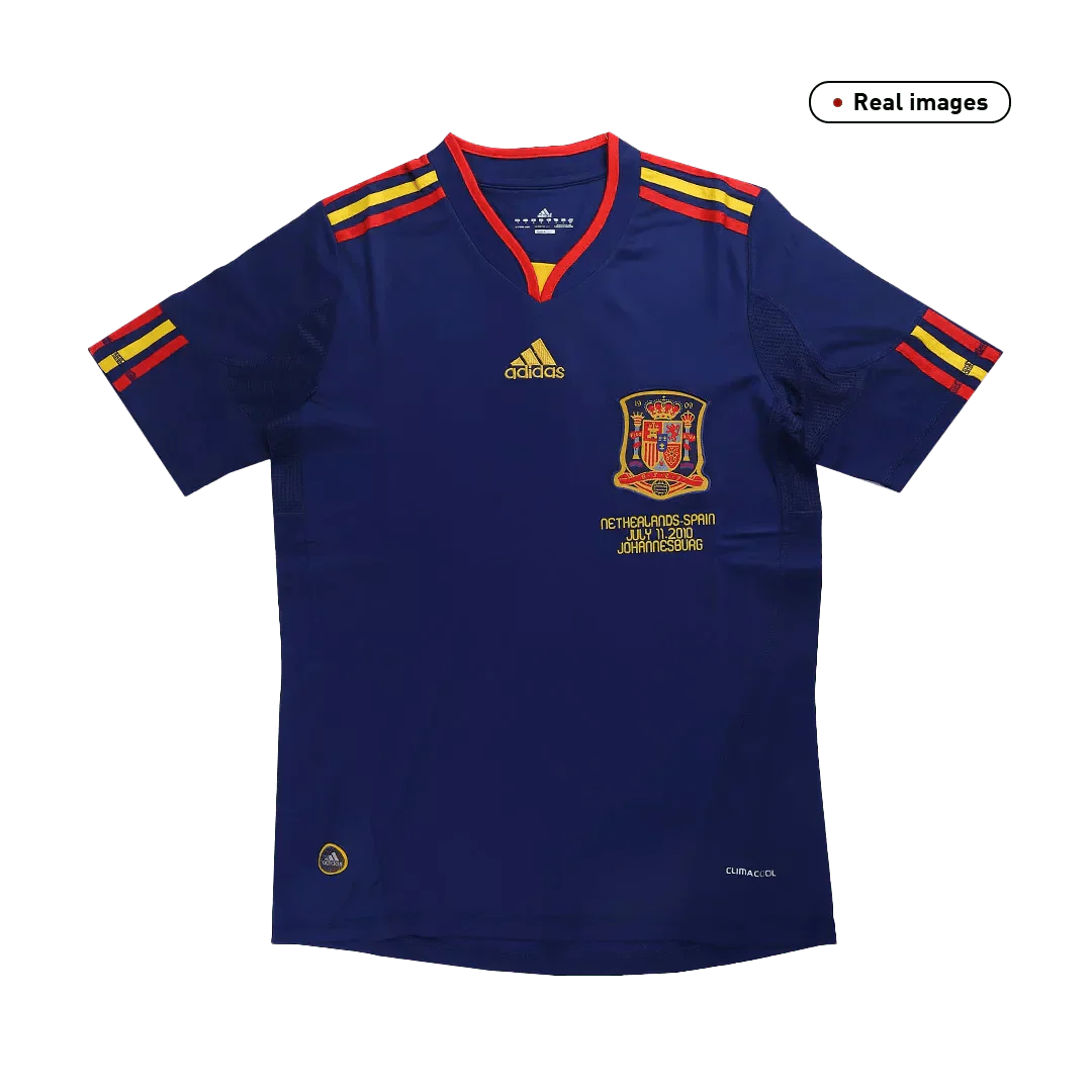 Retro Spain 2010 Away Jersey - World Cup Champion