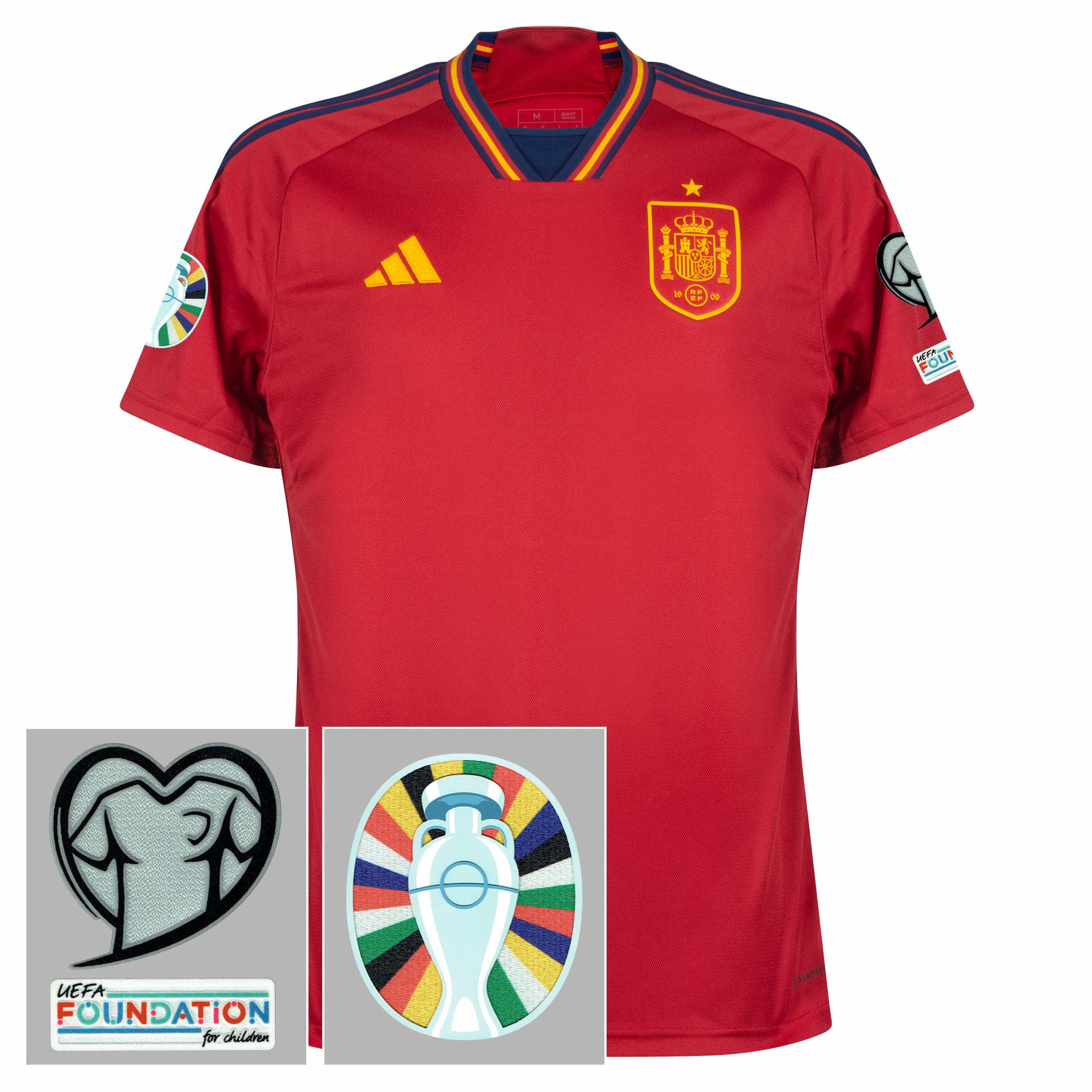 Spain Home Jersey 22/23 Euro 2024 Qualification