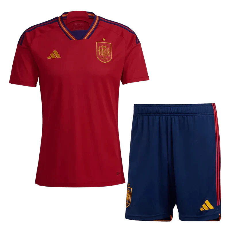 Spain Home Jersey 22/23 Full Kit
